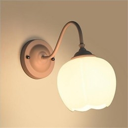 Applique da parete LED stile country moderno contemporaneo dipinto mini luce ambientale