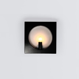 Applique da parete moderna contemporanea mini finitura dipinta 26 cm E14 1 lampadina