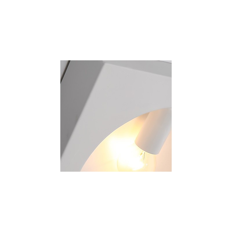 Applique da parete moderna contemporanea mini finitura dipinta 26 cm E14 1 lampadina