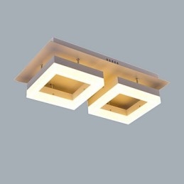 Lampada da soffitto a filo LED moderna in acrilico, 3 lampadine