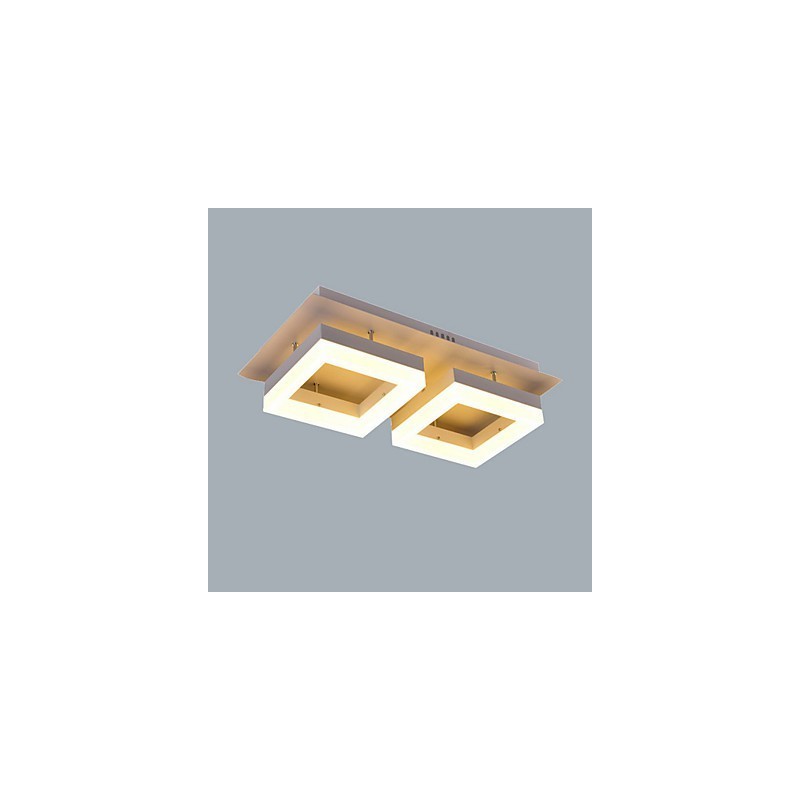 Lampada da soffitto a filo LED moderna in acrilico, 3 lampadine