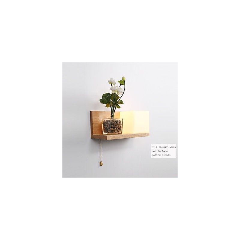 Applique da parete moderna/contemporanea finitura ossido nero protezione occhi luce ambientale E27 60W