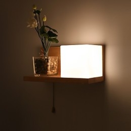 Applique da parete moderna/contemporanea finitura ossido nero protezione occhi luce ambientale E27 60W