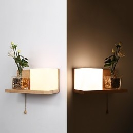 Applique da parete moderna/contemporanea finitura ossido nero protezione occhi luce ambientale E27 60W