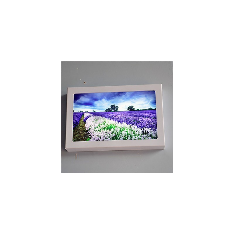 Applique da parete LED integrata moderna contemporanea luce ambientale 30x5x20 cm