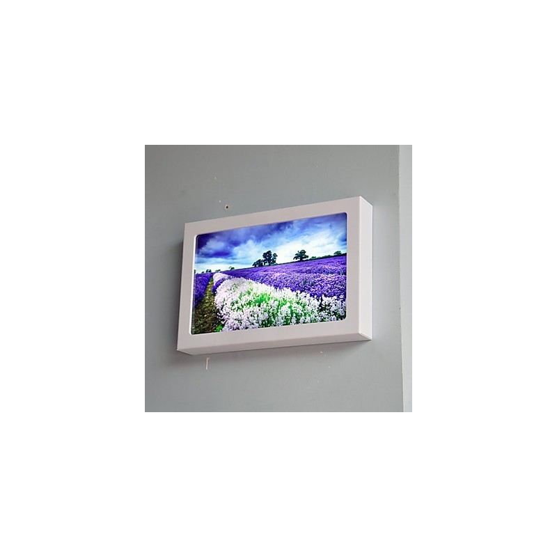 Applique da parete LED integrata moderna contemporanea luce ambientale 30x5x20 cm