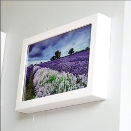 Applique da parete LED integrata moderna contemporanea luce ambientale 30x5x20 cm