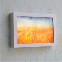 Applique da parete LED moderna contemporanea dipinta luce ambientale 12 W 30x5x20 cm