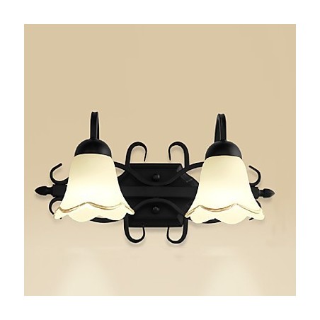 Applique da parete mini dipinta in stile moderno, contemporaneo, rustico e country