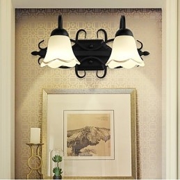 Applique da parete mini dipinta in stile moderno, contemporaneo, rustico e country