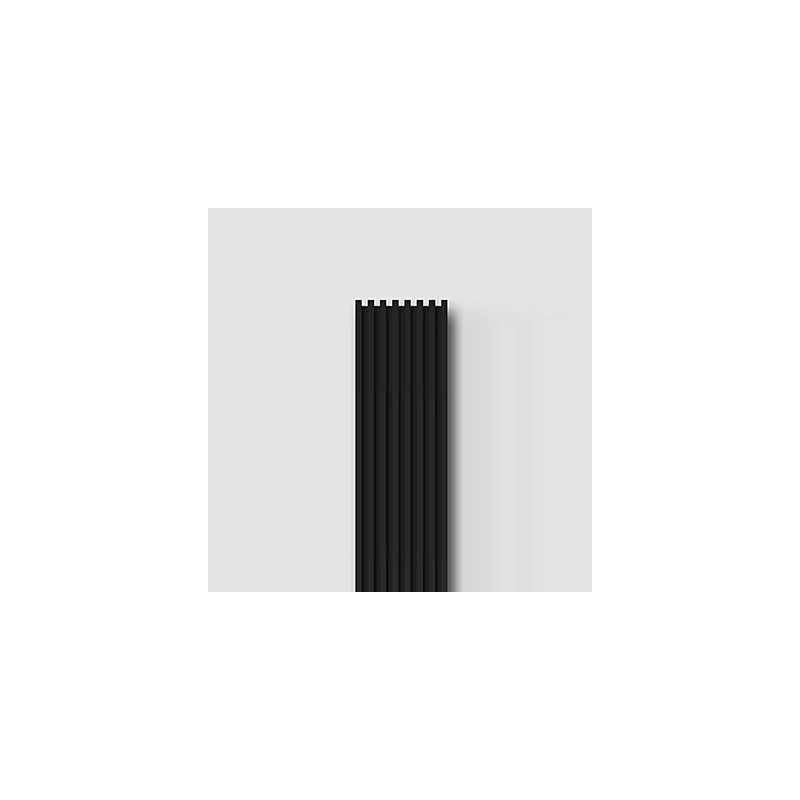 Plafoniera a filo moderna contemporanea in metallo nera con diffusore bianco 43 cm LED integrato