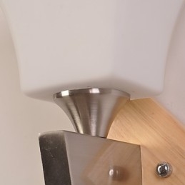 Applique da parete moderna contemporanea dipinta stile country luce verso l'alto E27 60W