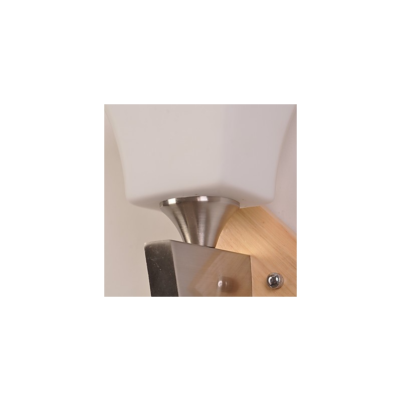 Applique da parete moderna contemporanea dipinta stile country luce verso l'alto E27 60W