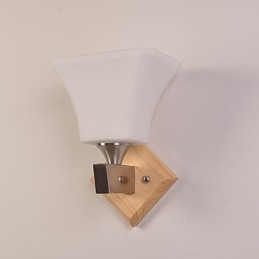 Applique da parete moderna contemporanea dipinta stile country luce verso l'alto E27 60W