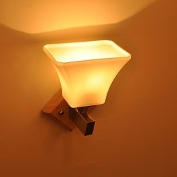 Applique da parete moderna contemporanea dipinta stile country luce verso l'alto E27 60W