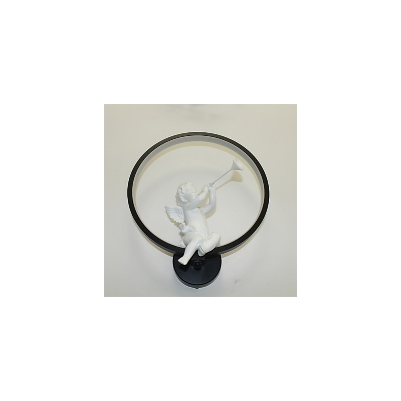 Applique da parete moderna nordica in alluminio, LED integrato, 30 x 35 cm