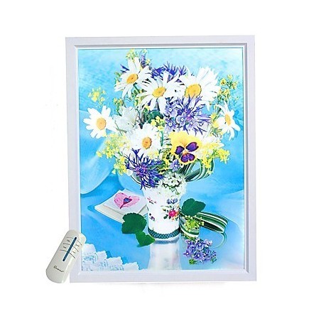 Applique da parete moderna contemporanea dipinta con luce ambientale, LED integrato, 32 cm