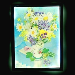 Applique da parete moderna contemporanea dipinta con luce ambientale, LED integrato, 32 cm