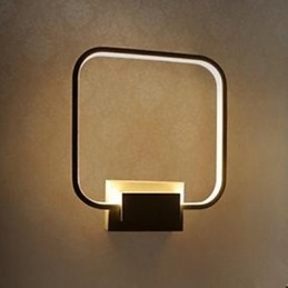 Applique da parete LED moderna con luce ambientale, finitura pitturata, 14 W
