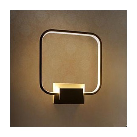 Applique da parete LED moderna con luce ambientale, finitura pitturata, 14 W
