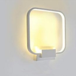 Applique da parete LED moderna con luce ambientale, finitura pitturata, 14 W