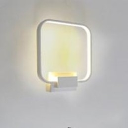 Applique da parete LED moderna con luce ambientale, finitura pitturata, 14 W