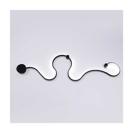 Applique da parete LED moderna in alluminio pitturata 32 W 120 cm