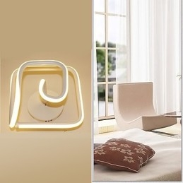 Applique da parete LED moderna Llight personalizzata 23x19x23 cm