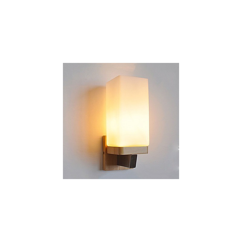 Applique da parete moderna contemporanea uplight in ossido nero E27 60 W