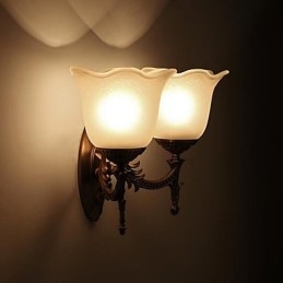 Applique da parete LED moderna contemporanea galvanizzata con protezione occhi
