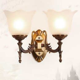 Applique da parete LED moderna contemporanea galvanizzata con protezione occhi