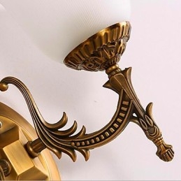 Applique da parete LED moderna contemporanea galvanizzata con protezione occhi