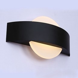 Applique da parete moderna contemporanea con luce ambientale e LED integrato