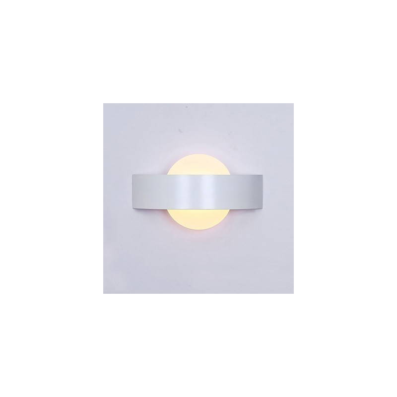 Applique da parete moderna contemporanea con luce ambientale e LED integrato