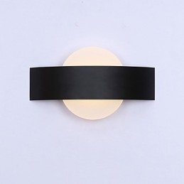 Applique da parete moderna contemporanea con luce ambientale e LED integrato