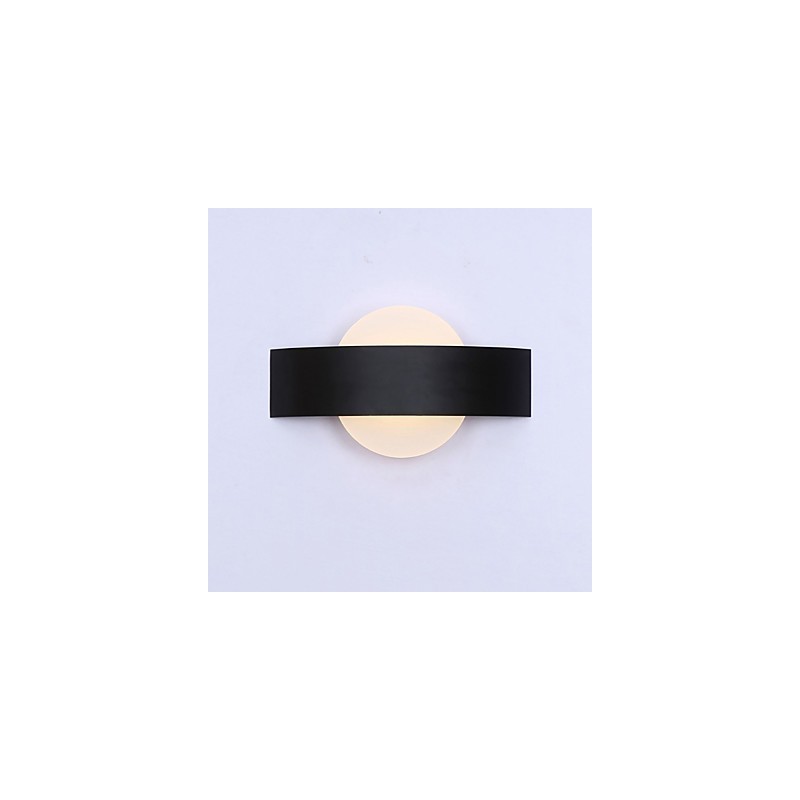 Applique da parete moderna contemporanea con luce ambientale e LED integrato