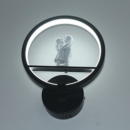Applique da parete LED moderna minimalista in alluminio 30 cm