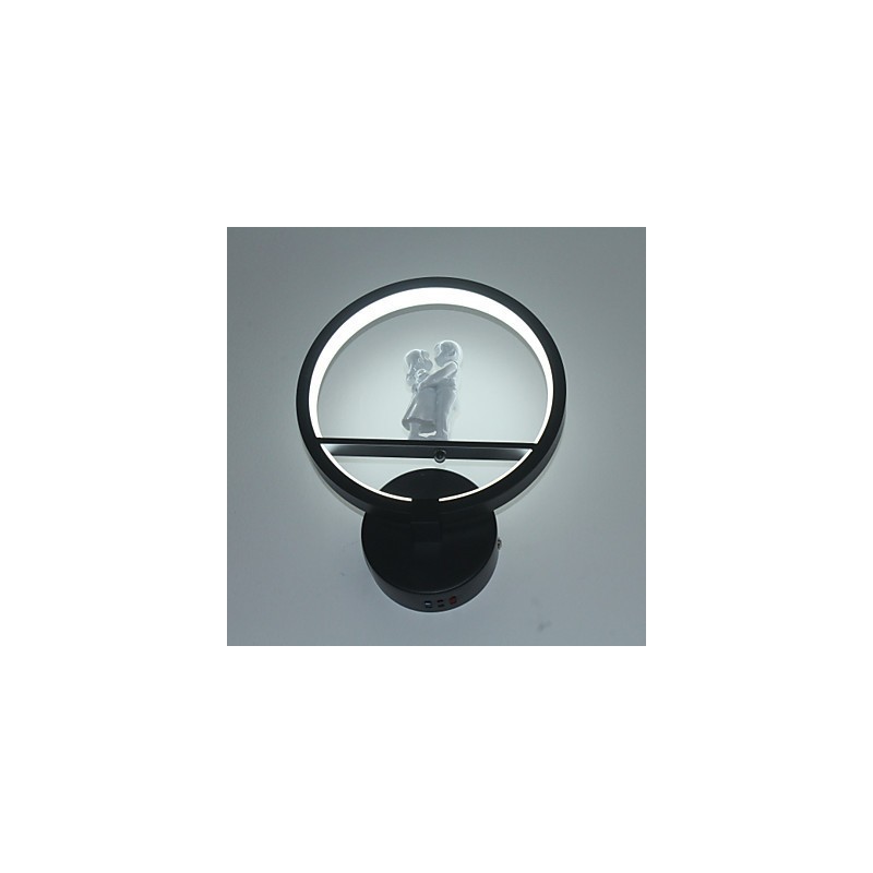 Applique da parete LED moderna minimalista in alluminio 30 cm