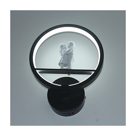 Applique da parete LED moderna minimalista in alluminio 30 cm