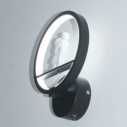 Applique da parete LED moderna minimalista in alluminio 30 cm