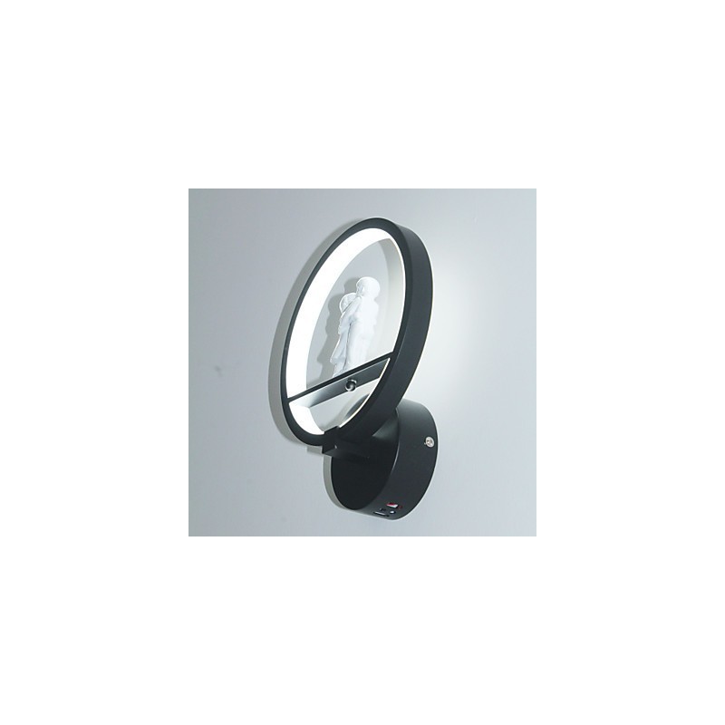 Applique da parete LED moderna minimalista in alluminio 30 cm