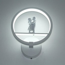 Applique da parete LED moderna minimalista in alluminio 30 cm