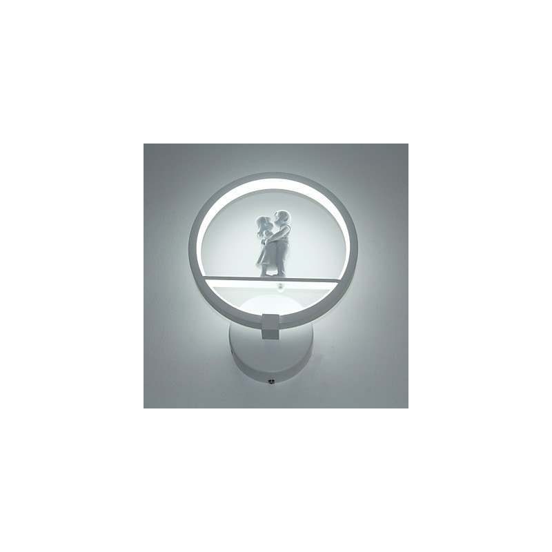 Applique da parete LED moderna minimalista in alluminio 30 cm