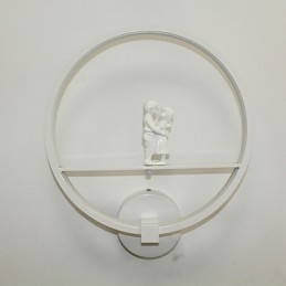 Applique da parete LED moderna minimalista in alluminio 30 cm