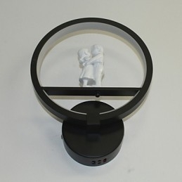 Applique da parete LED moderna minimalista in alluminio 30 cm