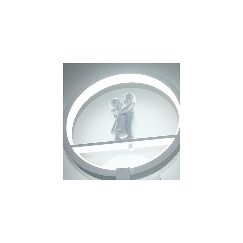 Applique da parete LED moderna minimalista in alluminio 30 cm