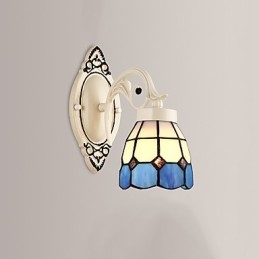 Applique da parete rustica Lodge con luce ambientale, finitura pitturata, E26/E27, 60 W