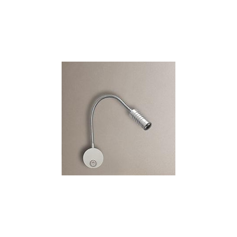 Applique da parete LED con interruttore On/Off, alluminio, 30 cm
