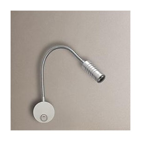 Applique da parete LED con interruttore On/Off, alluminio, 30 cm