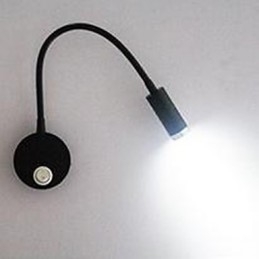 Applique da parete LED con interruttore On/Off, alluminio, 30 cm